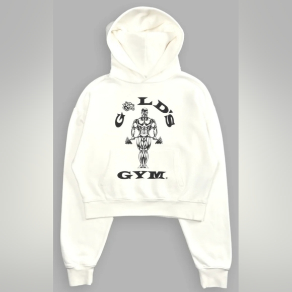 Darc Sport "Gold's Wolf" Owen (Cropped) Hoodie - Picture 1 of 16